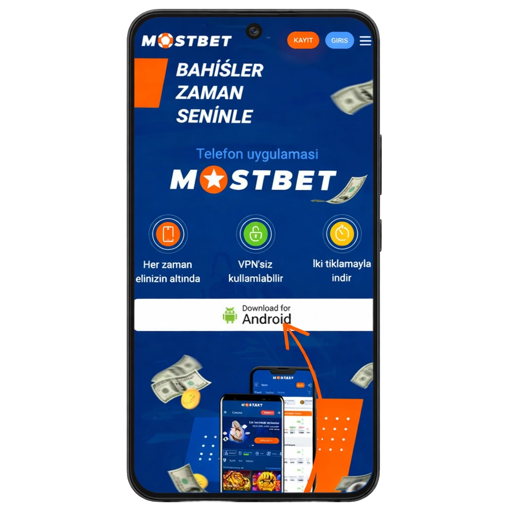 Mostbet Android APK'yi indirin